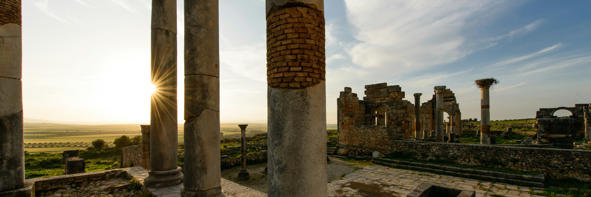 Roman ruins of vollubis