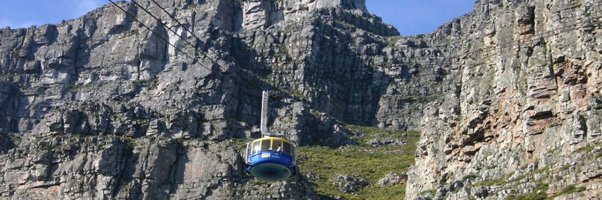 table mountain with cable