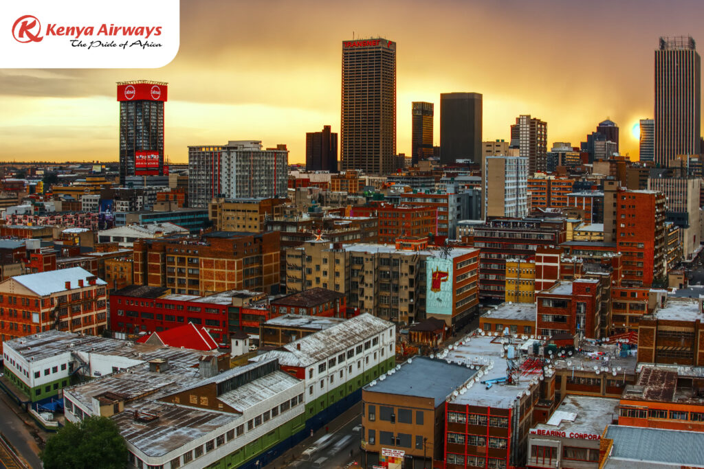 Kenya Airways: Johannesburg