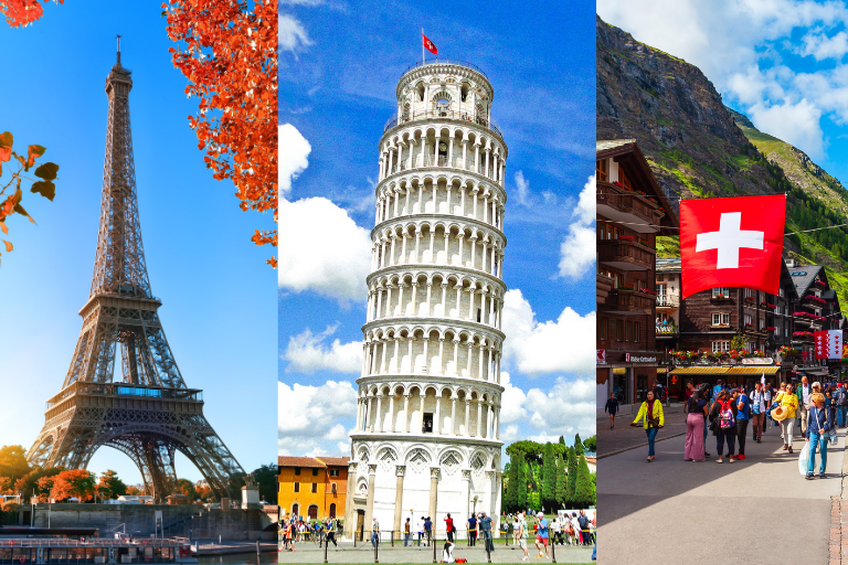 Paris, Italy, & Switzerland