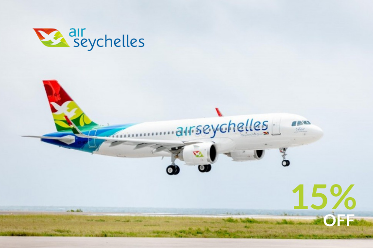 Air Seychelles: 15% OFF